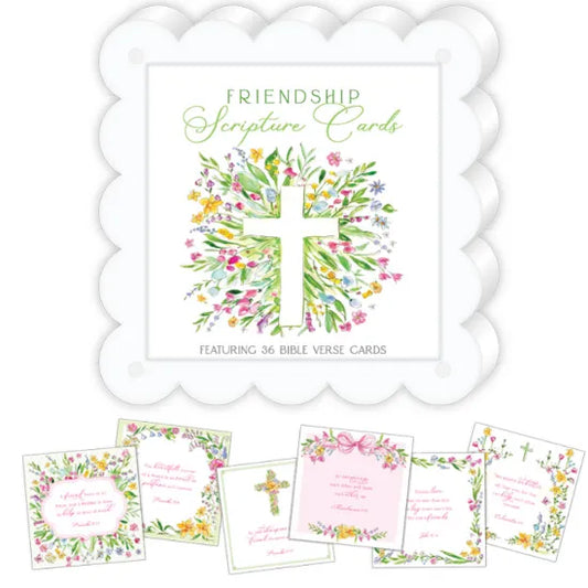 Bible Verse Cards w Frame Friendship
