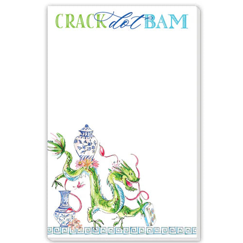 Large Notepad Crack Dot Bam