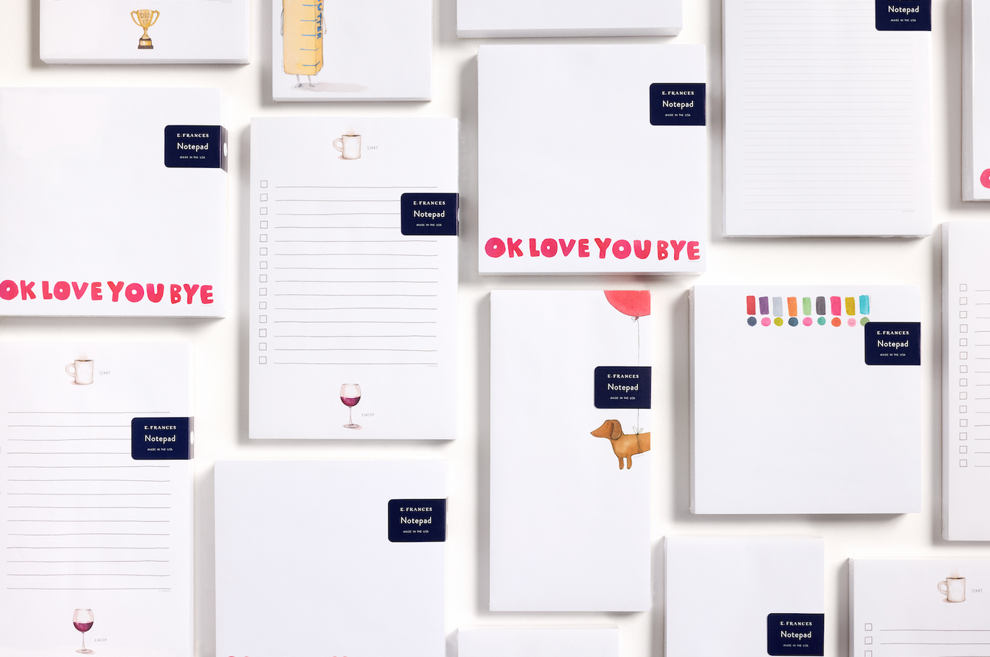 Okloveyoubye Chunky Notepad