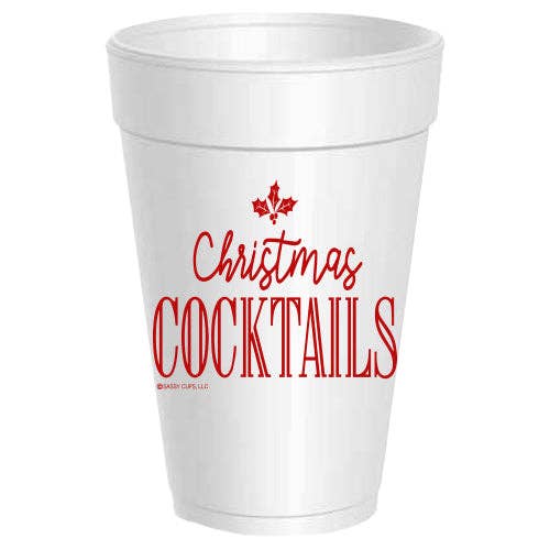 Christmas Cocktails - 10 pack: Metalic Gold