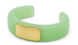 Aqua Resin Bracelet
