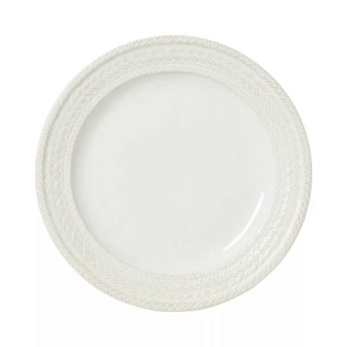 Le Panier Whitewash Dinner Plate