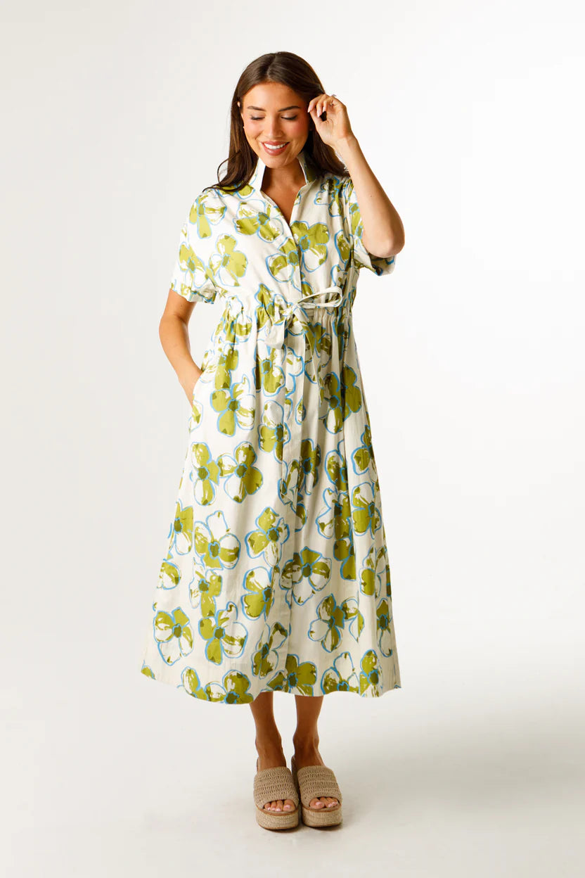 Bria Dress Dainty Dogwood