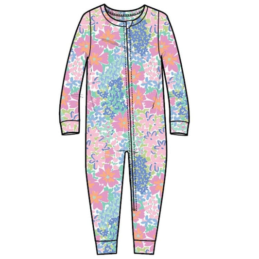 Baby PJ Onesie Primrose Path Multi