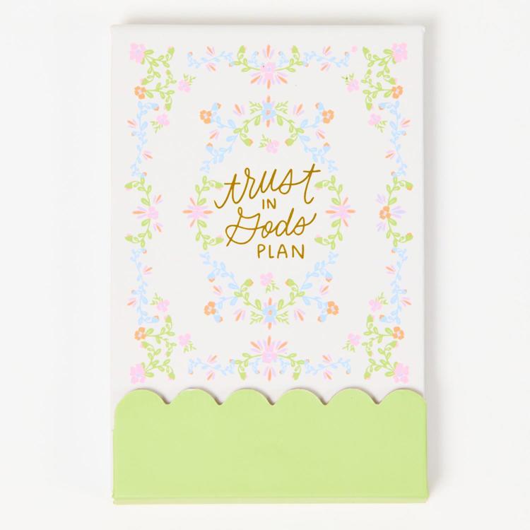 Flip Notepad Trust in God's Plan