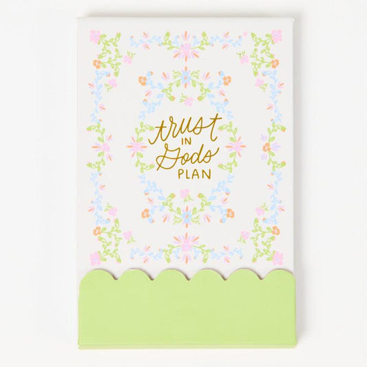Flip Notepad Trust in God's Plan