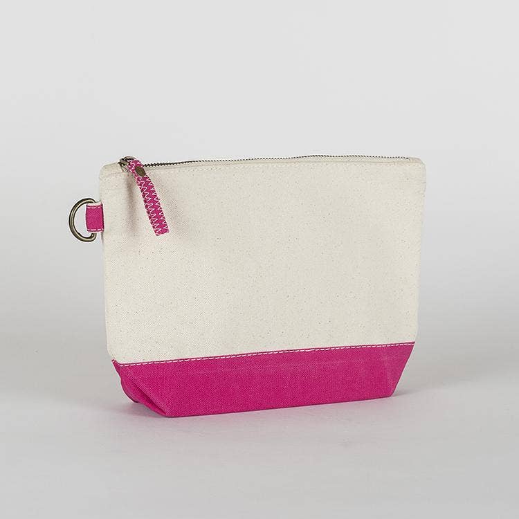 All In Canvas Make Up Accessories Zip