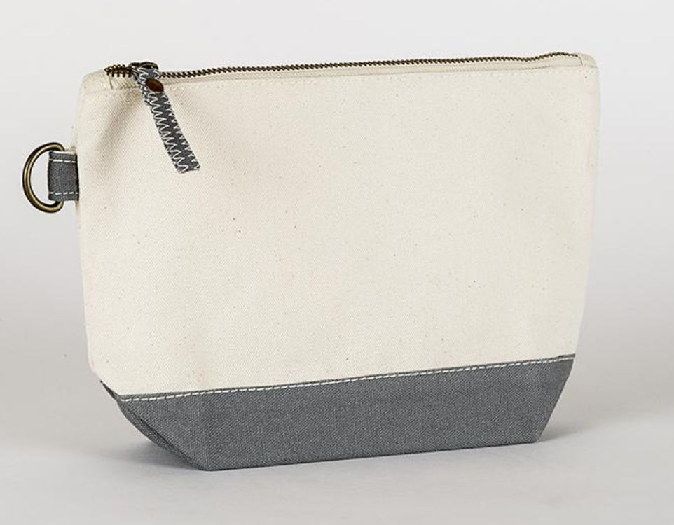 All In Canvas Make Up Accessories Zip
