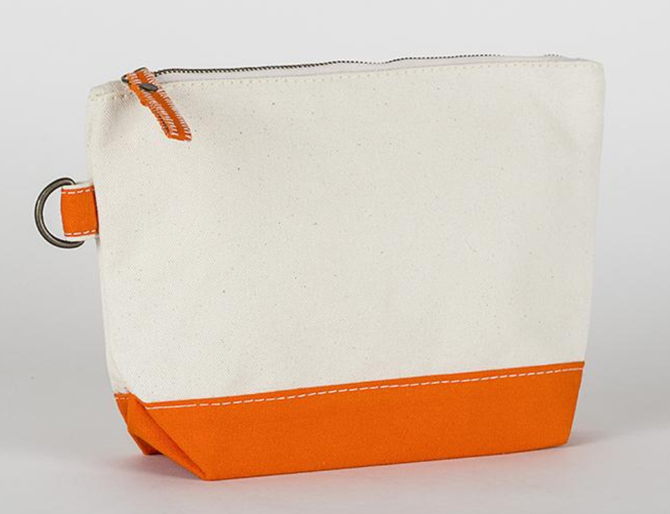 All In Canvas Make Up Accessories Zip