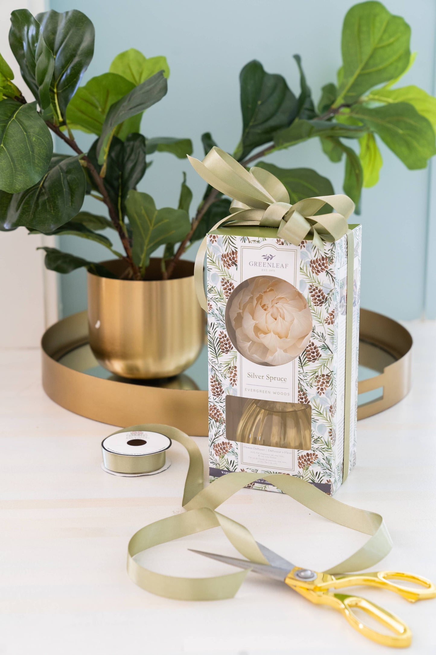 Silver Spruce Flower Diffuser