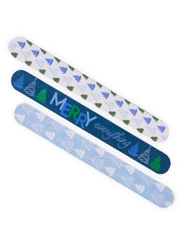 Winter Dreams Nail Files Navy/Light Palace Set of 3
