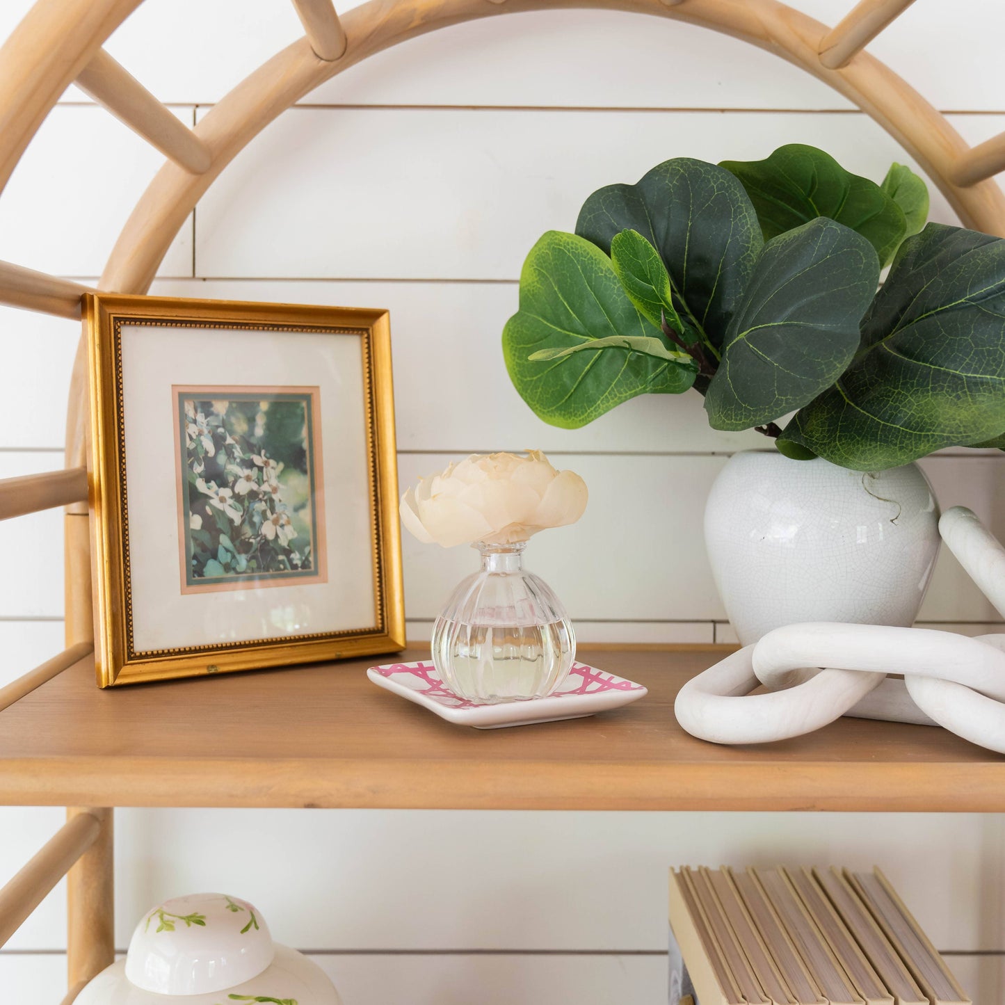 Classic Linen Flower Diffuser