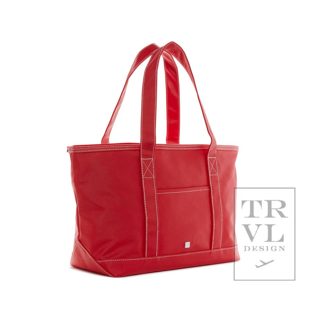 Medium Tote - Midi Coated Red *New!