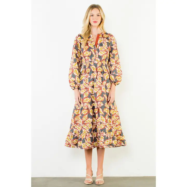 Autumn Long Sleeve Maxi