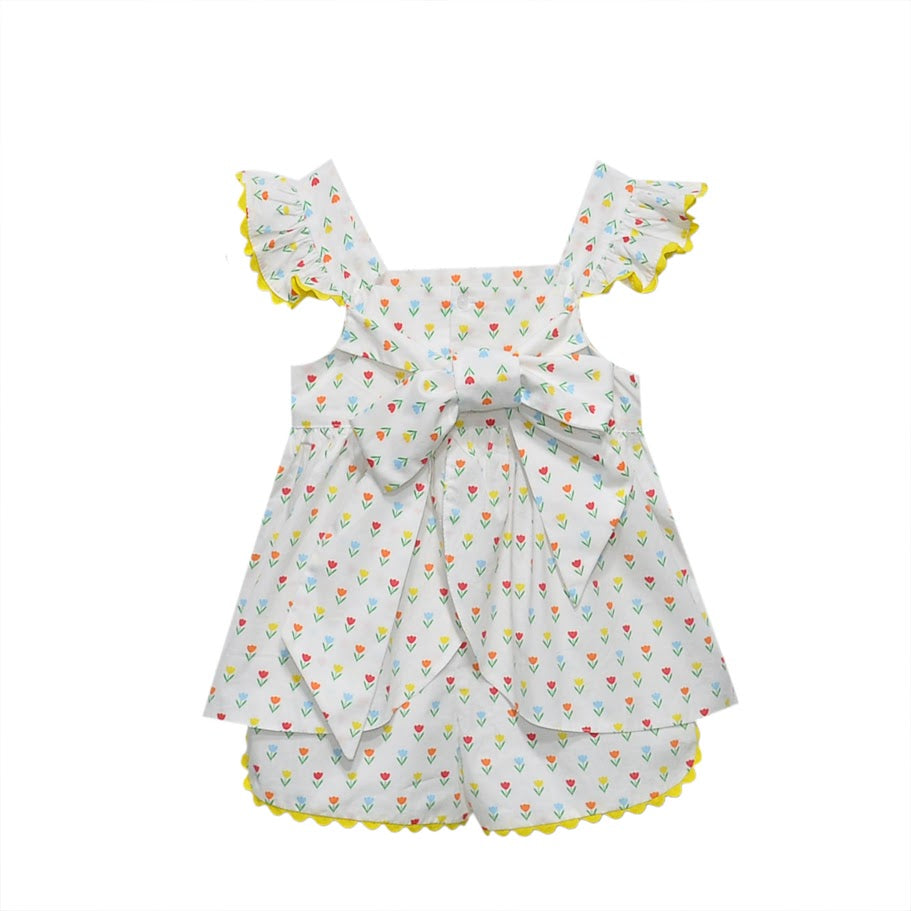 Yellow Flower Iris Bloomer Set