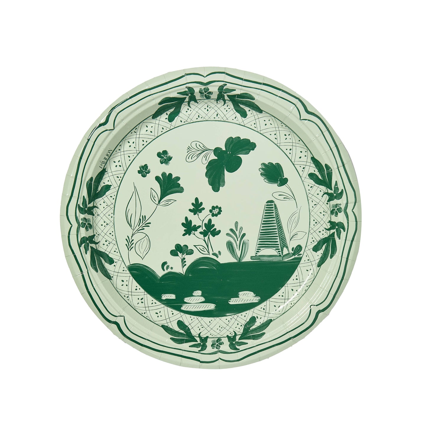 Beachside Pavilion Dinner Plates - 8 per pack: Navy & Sky