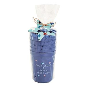 Navy Americana Party Cup