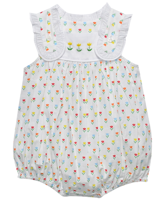 Yellow Flower Iris Girl Bubble