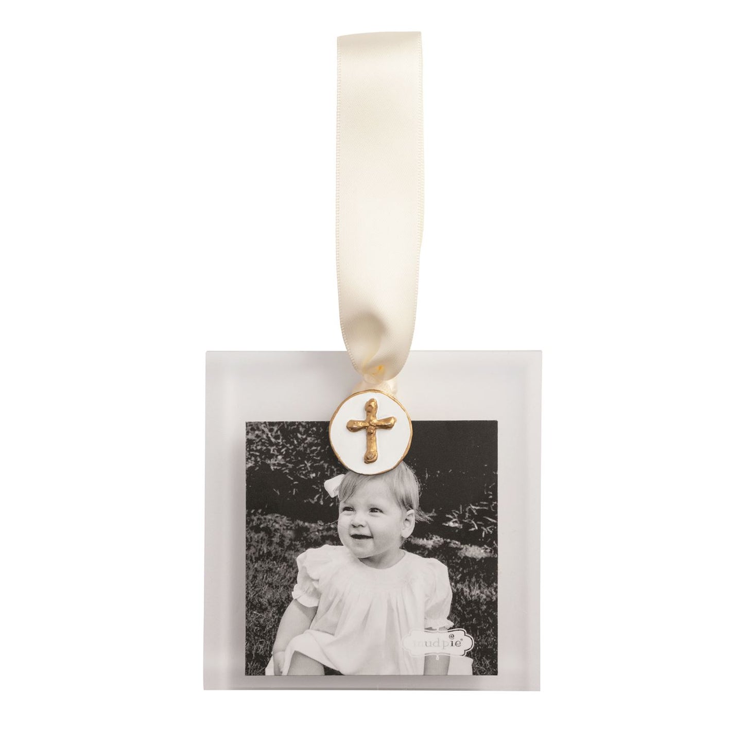 Cross Gold Intaglio Ornament