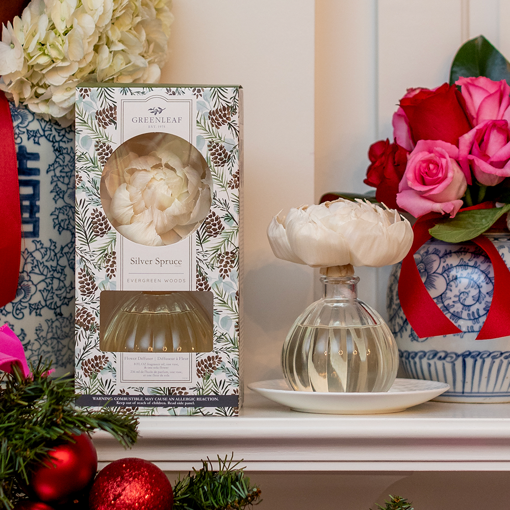 Silver Spruce Flower Diffuser