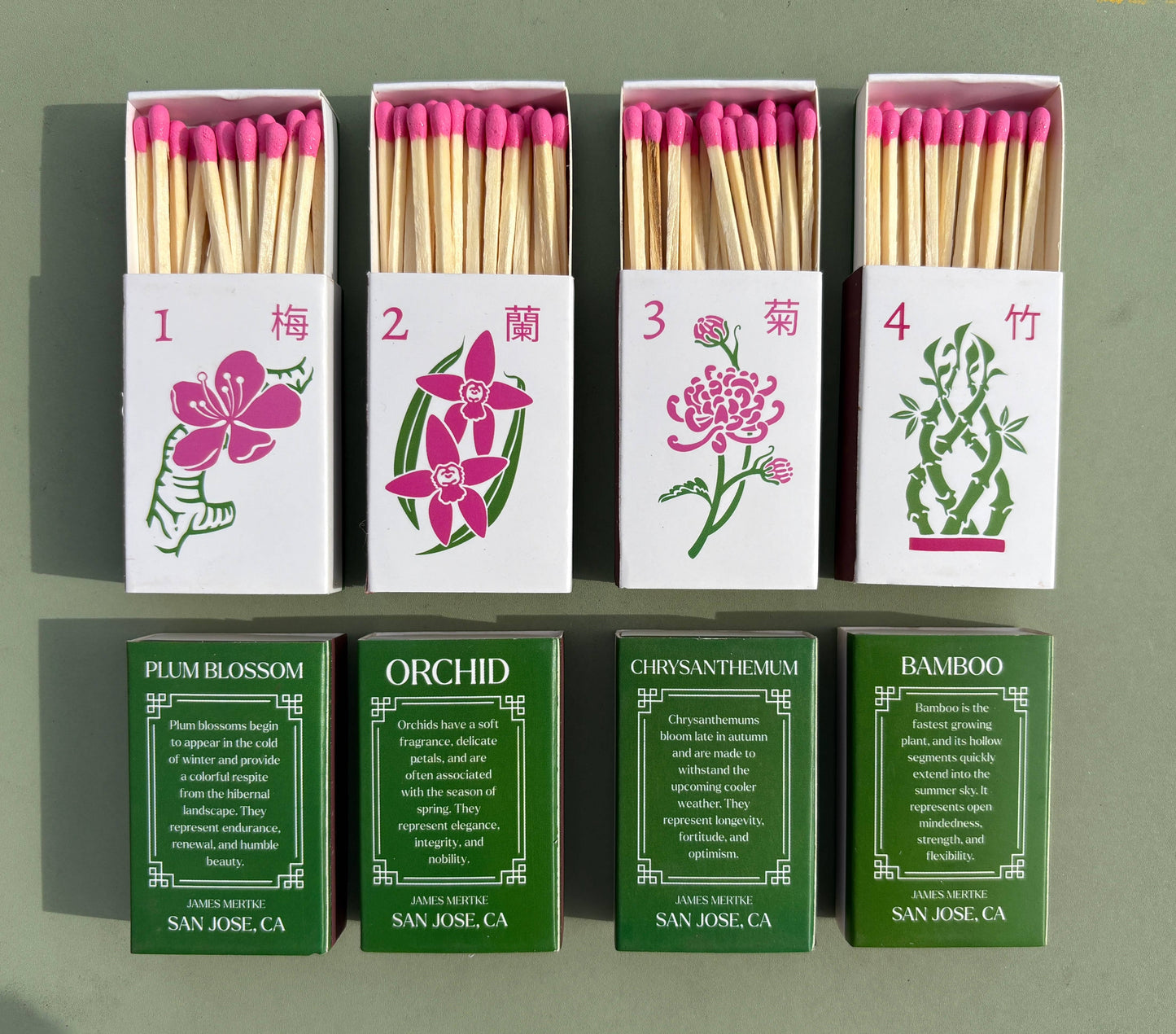 Mahjong Matchboxes