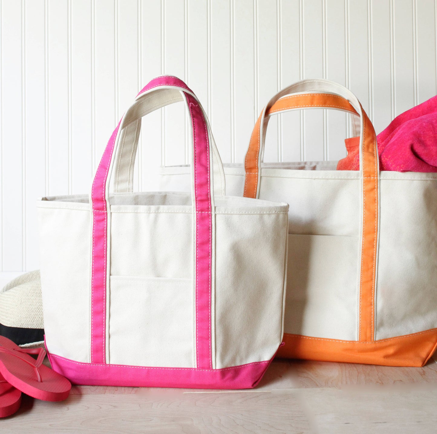 Medium Tote Hot Pink
