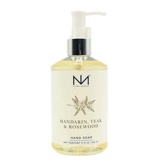 Mandarin Teak & Rosewood Hand Soap 11 oz