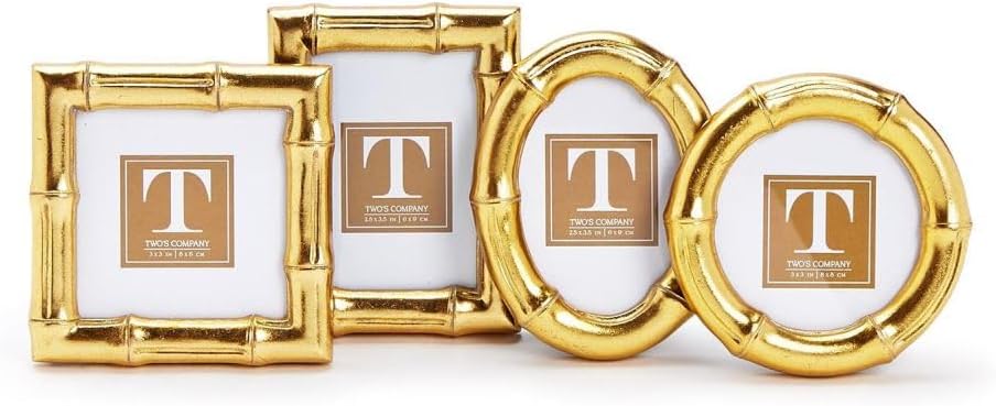Gold Bamboo Frame Assorted Shape