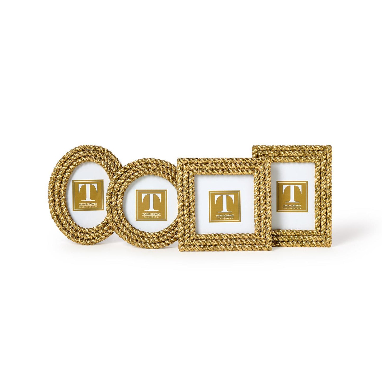 Gold Rope Mini Photo Frame (assorted)