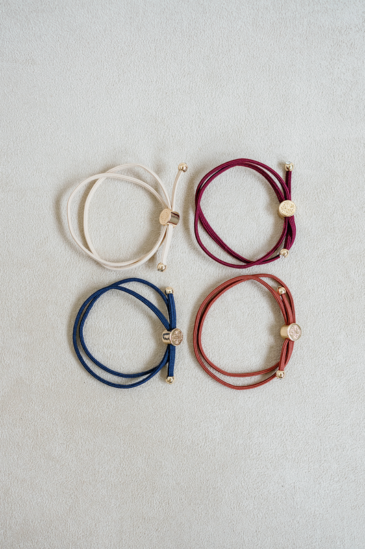 Skinny Hair Tie Set - Harvest