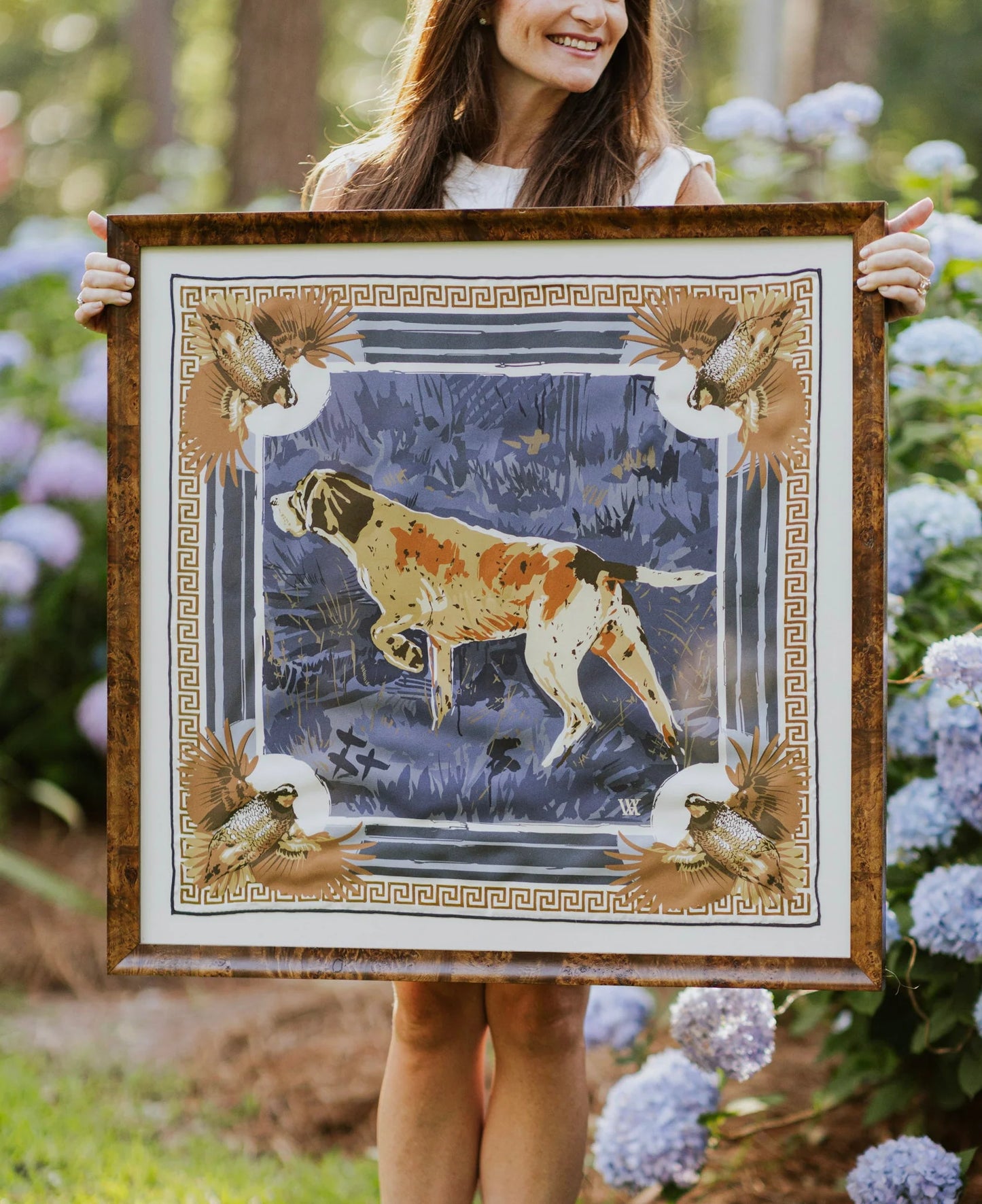 Austin Williams Framed 25x25 Scarf