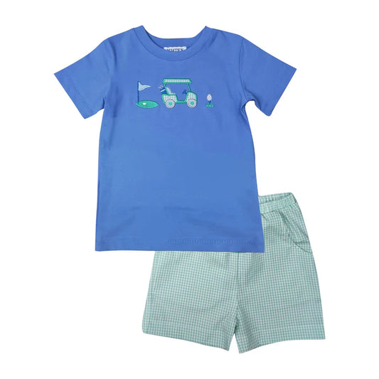 Boys Blue/Green Golf Set