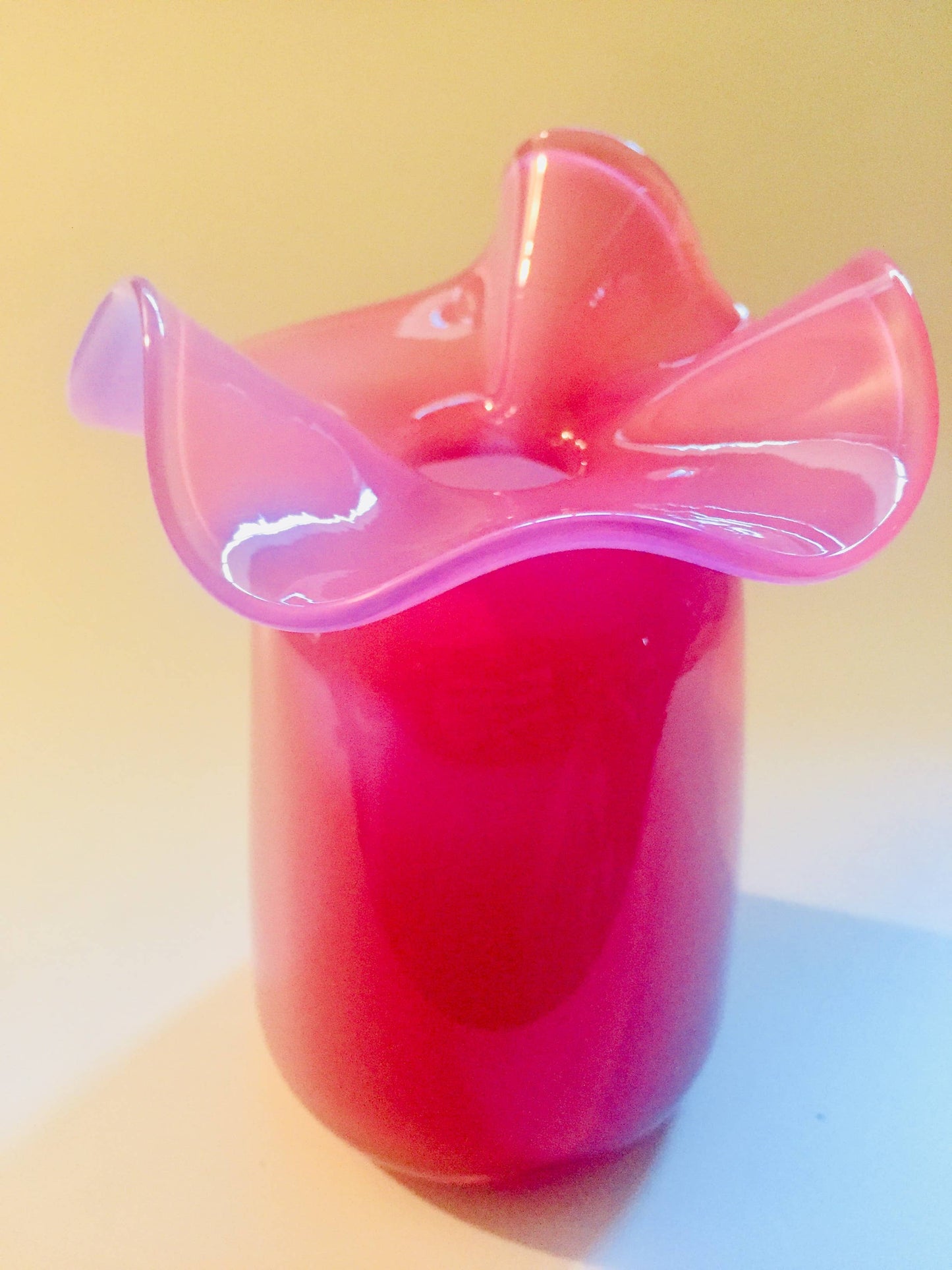 Ruffle Bud Vase
