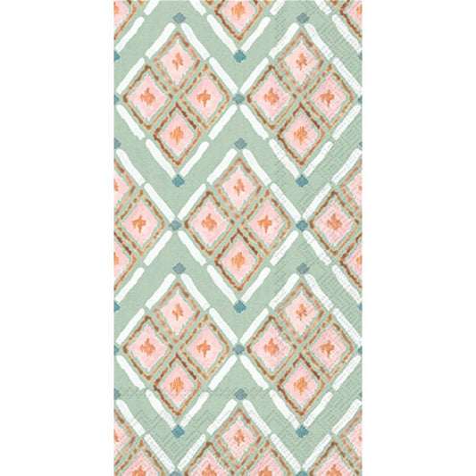 Guest Towels Watercolor Coast Diamonds