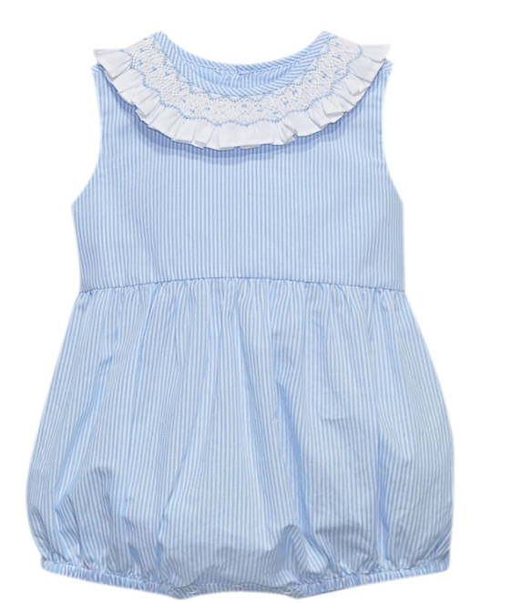Blue Bonnet Girl Bubble
