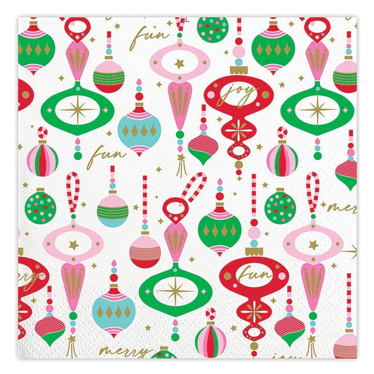 Beverage Napkins - Merry Fun Multi