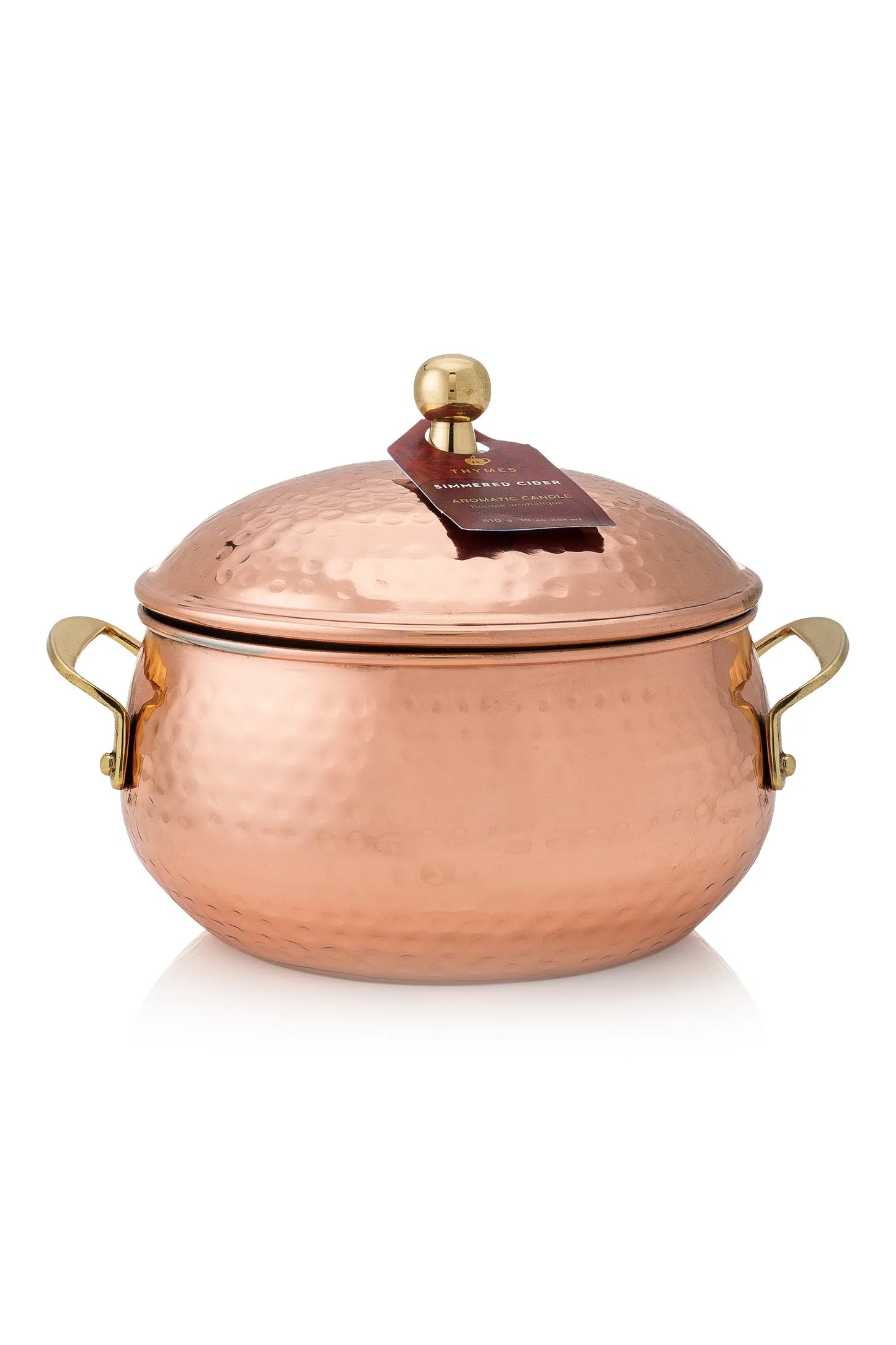 Simmered Cider Poured Candle, Copper Pot 3 wick