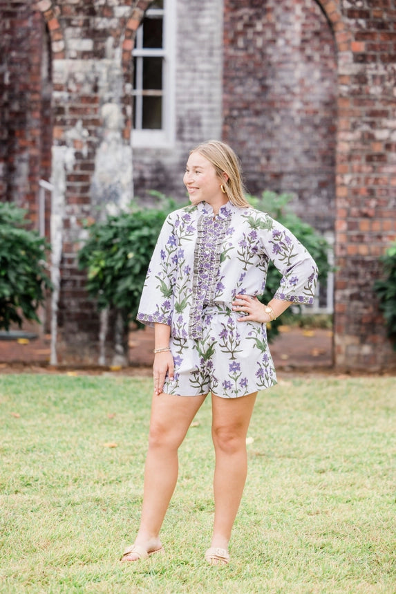 Iris Lavender Shorts