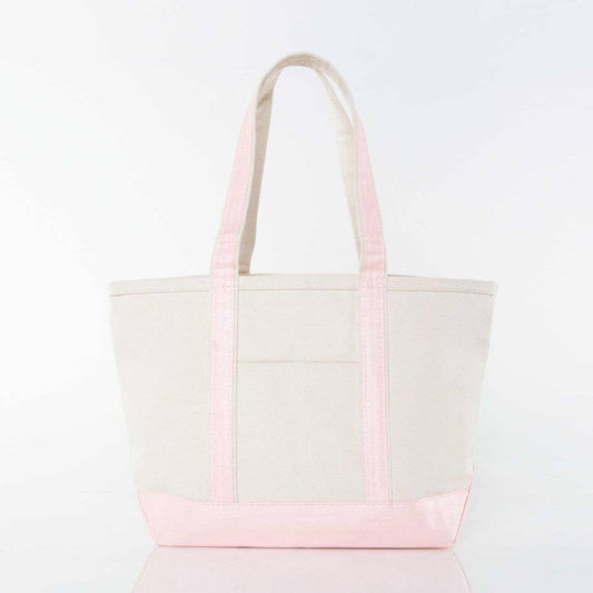 Medium Metallics Tote Rose Gold