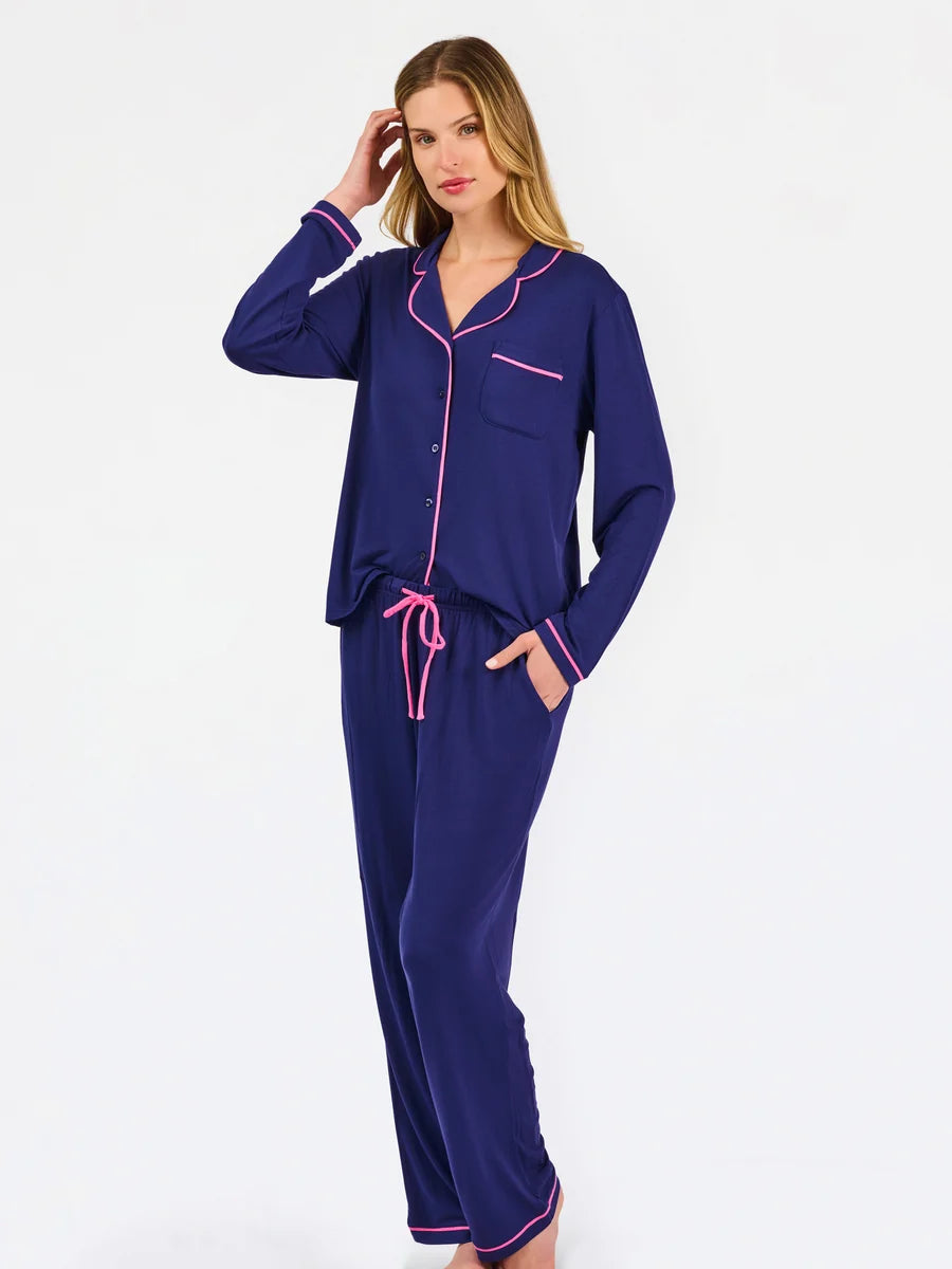 Pajama Set Charlotte Navy