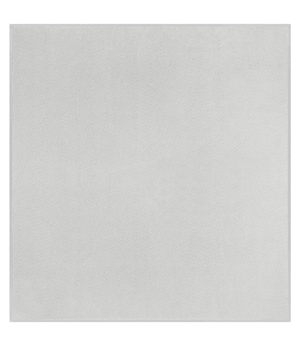 Harborview Herringbone Light Grey Blanket: Original