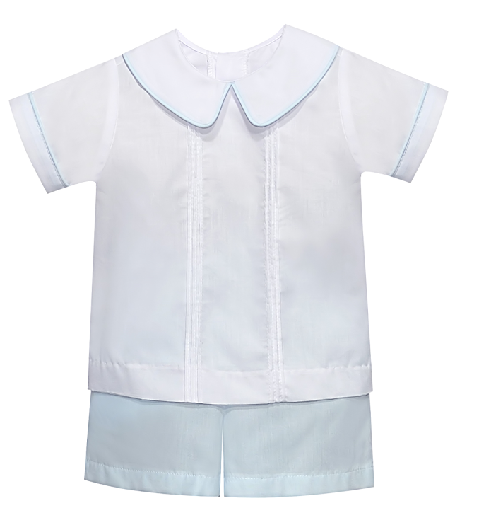 Blue Madison Short Set