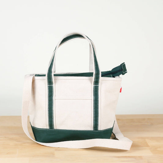 Canvas Crossbody Convertible Tote: Hunter