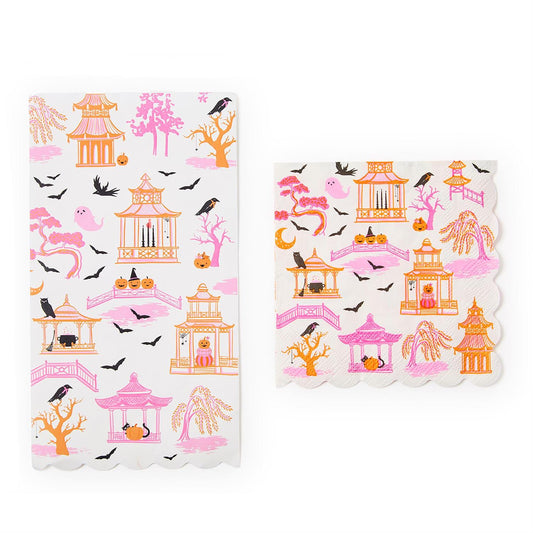 Haunted Pagoda Cocktail Napkins