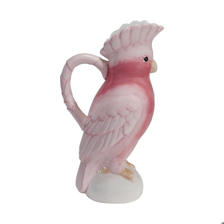 Pink Parrot Pitcher