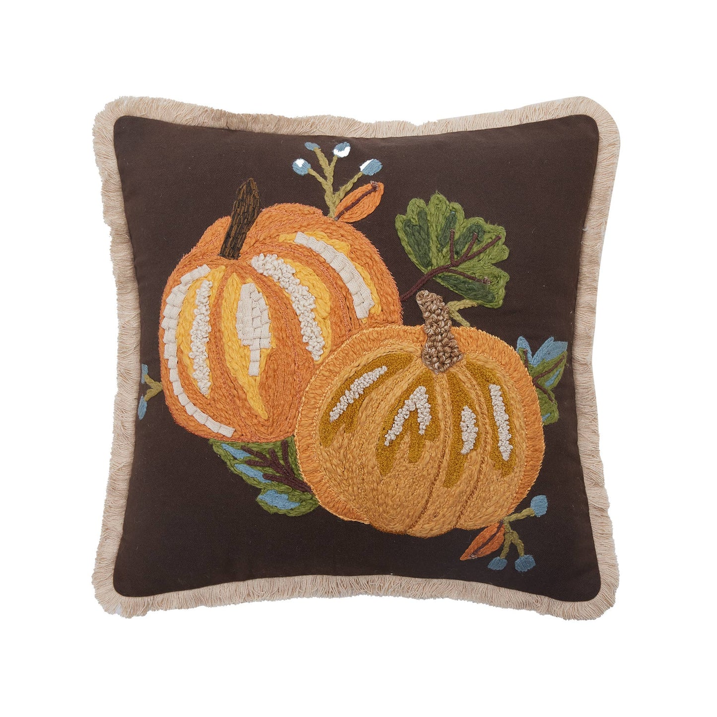 Harvest Brown Pumpkin Duo Pillow