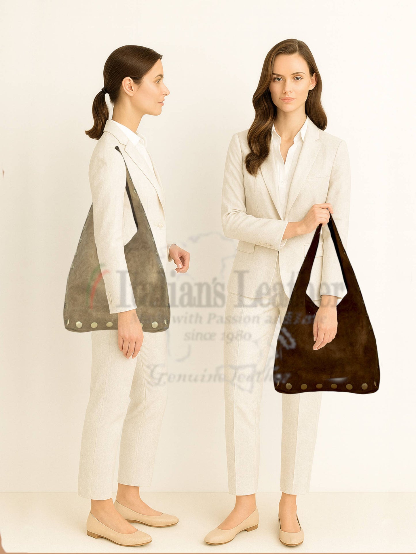 Sonia Suede Leather Bags 251010: Cuero