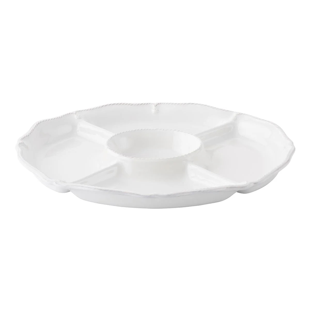 Berry & Thread Crudite Platter Whitewash