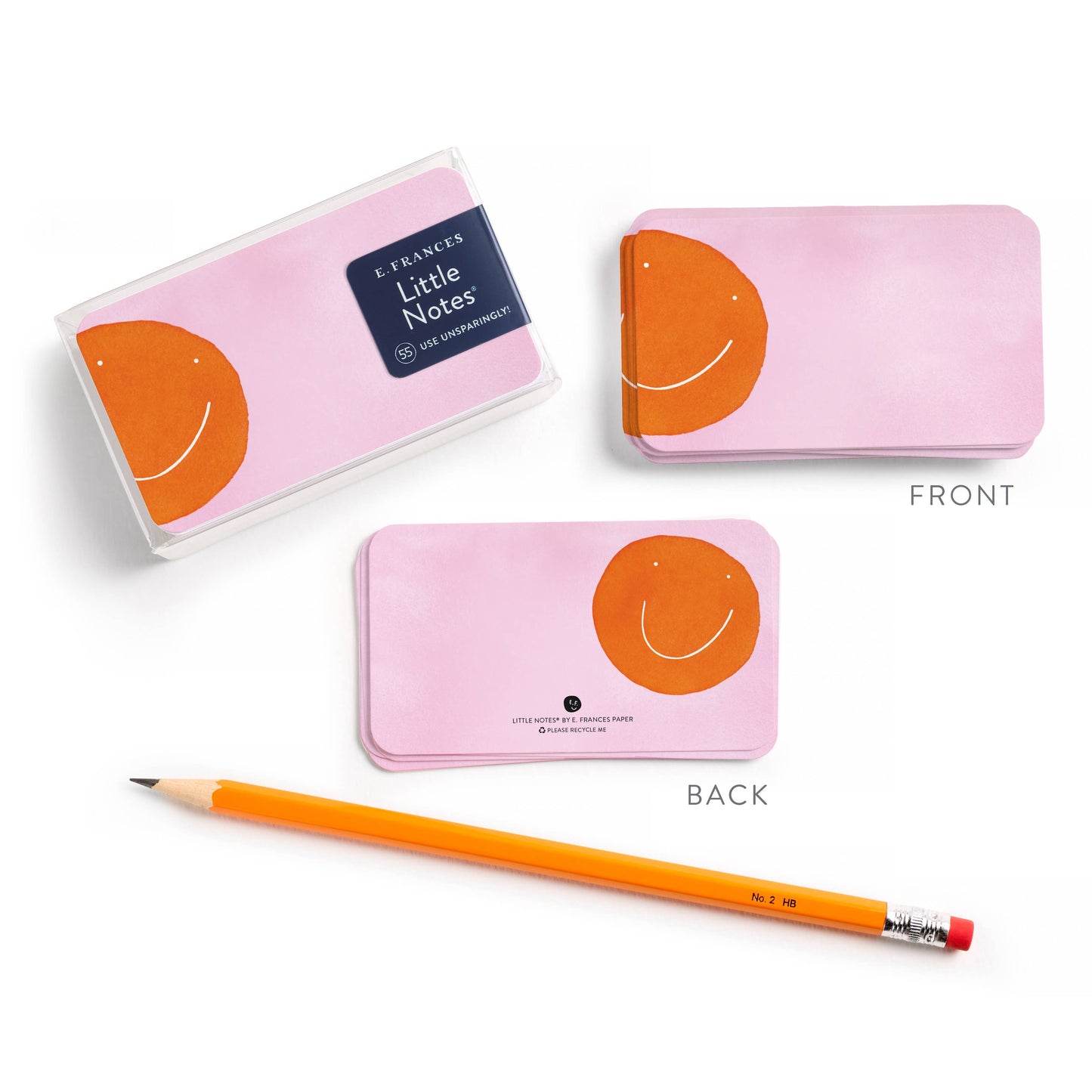 Orange Smiley Little Notes®