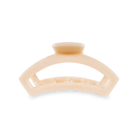 Open Almond Beige Medium Hair Clip - Medium